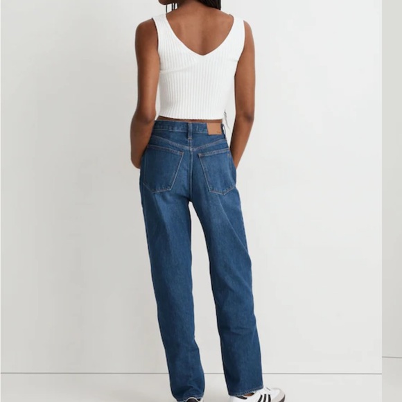 Madewell Women's Baggy Straight Jeans - Picture 3 of 6